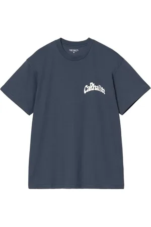 Carhartt Hombre, Camisetas, Azul, Talla: S