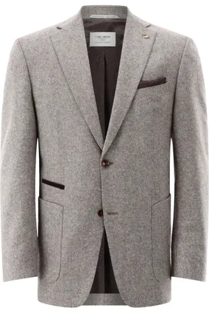 Carl Gross Hombre, Chaquetas, Marrón, Talla: L