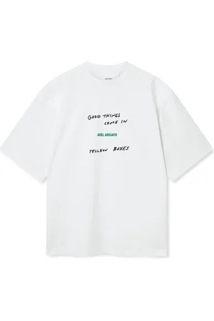 Axel Arigato Hombre, Camisetas, Blanco, Talla: M