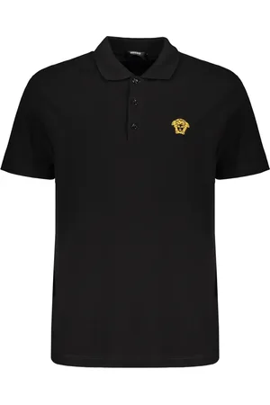 VERSACE Hombre, Camisetas, Negro, Talla: XL