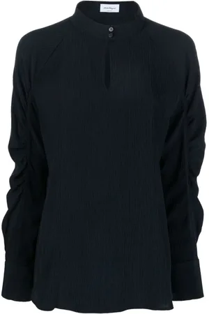Salvatore Ferragamo Mujer, Blusas y Camisas, Azul, Talla: M