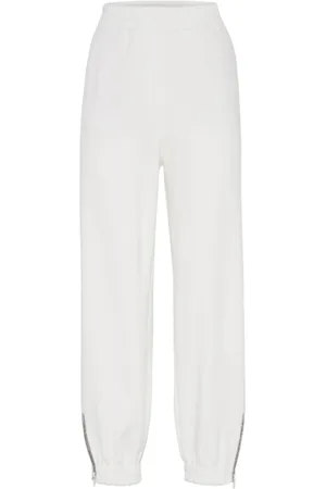 Brunello Cucinelli Mujer, Pantalones, Blanco, Talla: M