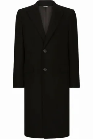 Dolce & Gabbana Hombre, Abrigos, Negro, Talla: S