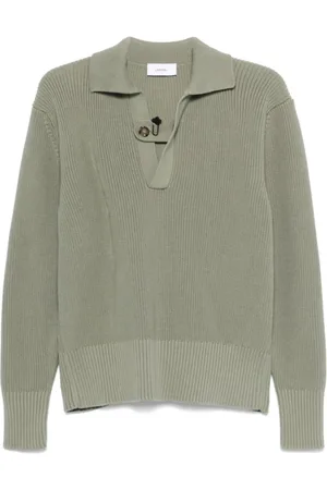 LARDINI Hombre, Jerseys, Verde, Talla: S