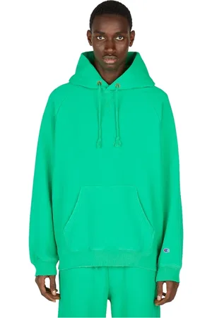 Champion Hombre, Sudaderas, Verde, Talla: L