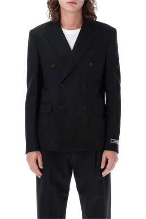 VERSACE Hombre, Chaquetas, Negro, Talla: L