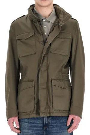 HERNO Hombre, Chaquetas, Verde, Talla: S