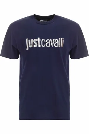 Roberto Cavalli Hombre, Camisetas, Gris, Talla: L