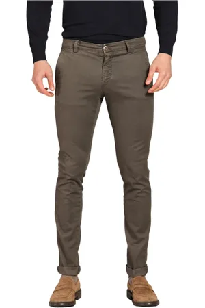 Masons Hombre, Pantalones, Verde, Talla: S