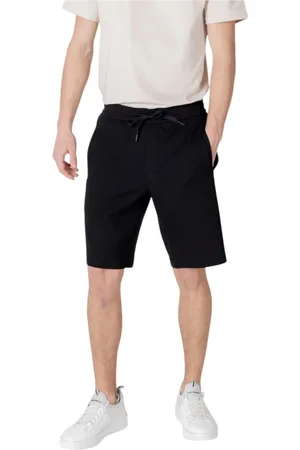 Armani Exchange Hombre, Pantalones cortos, Negro, Talla: S