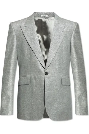 Alexander McQueen Hombre, Chaquetas, Gris, Talla: M