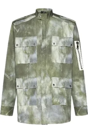 Balmain Hombre, Chaquetas, Verde, Talla: M