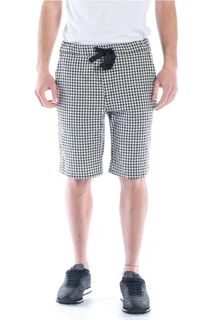 D.A. Daniele Alessandrini Hombre, Pantalones cortos, Negro, Talla: W36