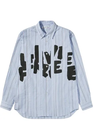 Comme des Garçons Hombre, Camisas, Azul, Talla: L