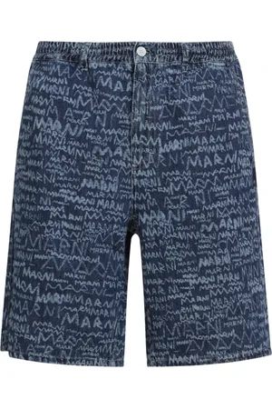 Marni Hombre, Pantalones cortos, Azul, Talla: W31