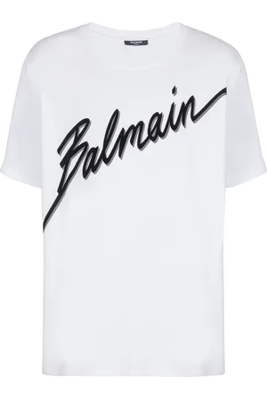 Balmain Hombre, Camisetas, Blanco, Talla: 2XL