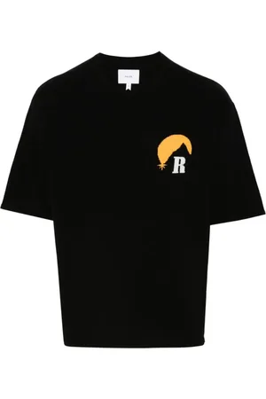 Rhude Hombre, Camisetas, Negro, Talla: S