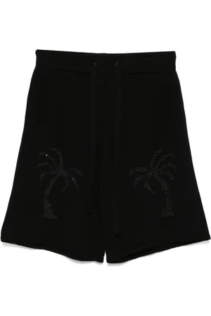 LANEUS Hombre, Pantalones cortos, Negro, Talla: M