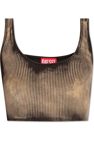 Diesel Mujer, Camisetas, Marrón, Talla: S
