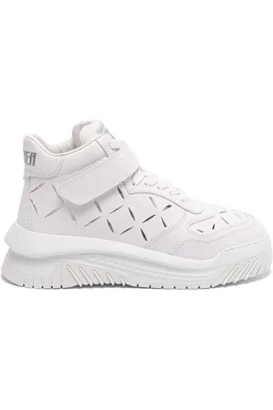 VERSACE Hombre, Zapatos, Blanco, Talla: 45 EU