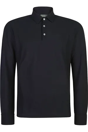 ZANONE Hombre, Camisetas, Negro, Talla: M
