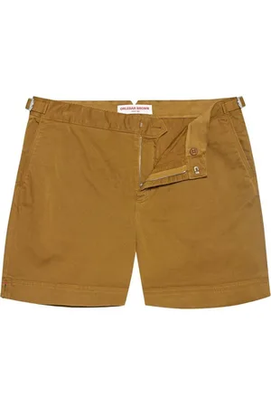 Orlebar Brown Hombre, Pantalones cortos, Marrón, Talla: W34