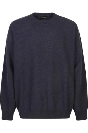Roberto Collina Hombre, Jerseys, Azul, Talla: M