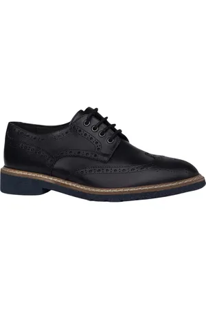 Exton Hombre, Zapatos, Azul, Talla: 43 EU