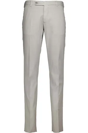 Berwich Hombre, Pantalones, Gris, Talla: M