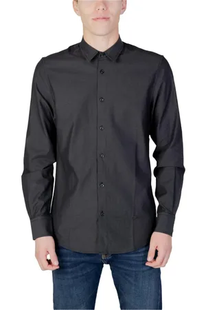Antony Morato Hombre, Camisas, Gris, Talla: M