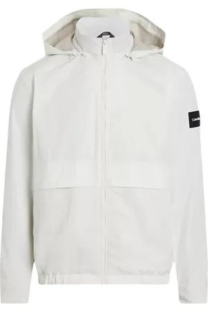 Calvin Klein Hombre, Chaquetas, Blanco, Talla: M