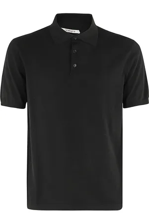 KANGRA CASHMERE Hombre, Camisetas, Negro, Talla: M