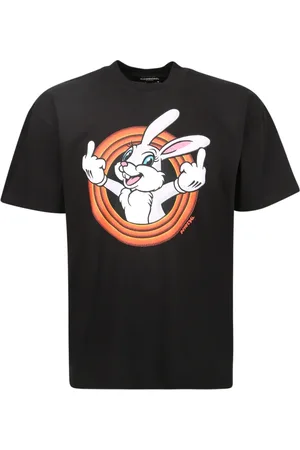DOMREBEL Hombre, Camisetas, Negro, Talla: S