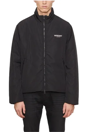 Represent Hombre, Chaquetas, Negro, Talla: L