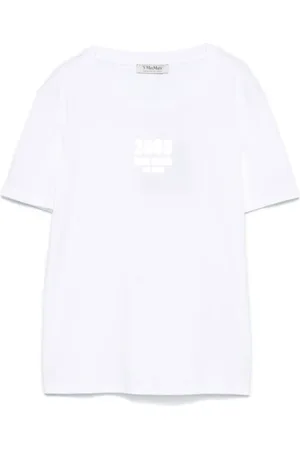Max Mara Mujer, Camisetas, Blanco, Talla: L
