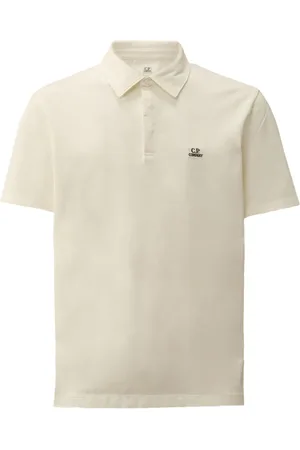 C.P. Company Hombre, Camisetas, Blanco, Talla: L