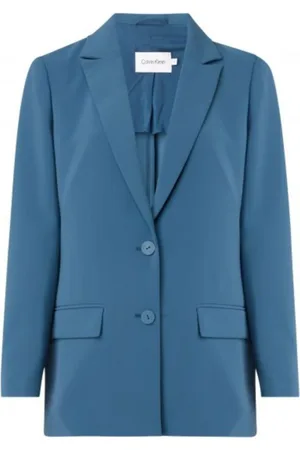 Calvin Klein Mujer, Chaquetas, Azul, Talla: L