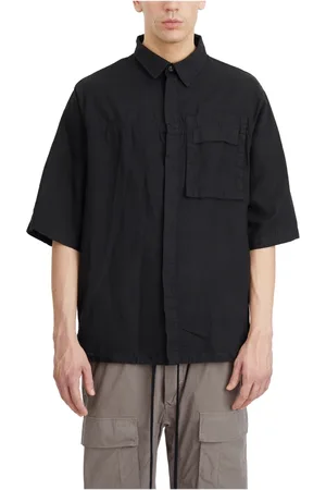 THOM KROM Hombre, Camisas, Negro, Talla: S