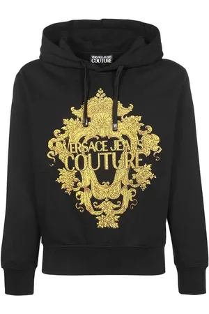 VERSACE Hombre, Sudaderas, Negro, Talla: L