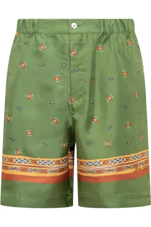 NICK FOUQUET Hombre, Pantalones cortos, Verde, Talla: L