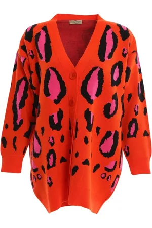 CESARE GASPARI Mujer, Jerseys, Naranja, Talla: ONE Size