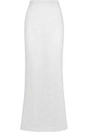 Salvatore Ferragamo Mujer, Faldas, Blanco, Talla: S