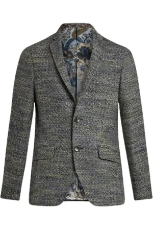Etro Hombre, Chaquetas, Gris, Talla: 3XL