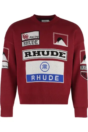 Rhude Hombre, Jerseys, Rojo, Talla: M
