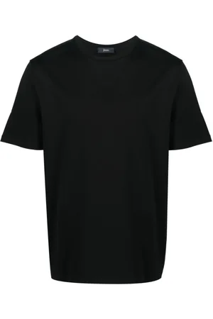 HERNO Hombre, Camisetas, Negro, Talla: XL