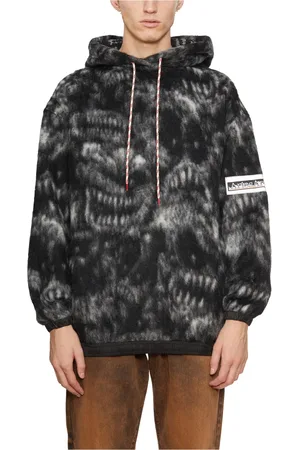 ARIES Hombre, Sudaderas, Negro, Talla: L