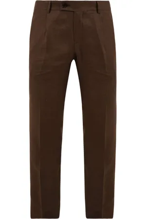D.A. Daniele Alessandrini Hombre, Pantalones, Marrón, Talla: XL