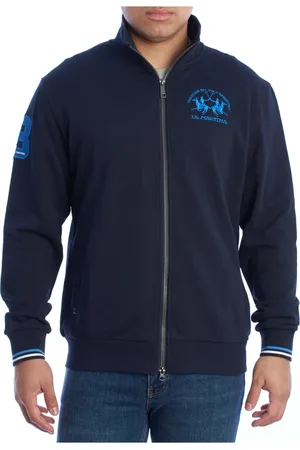 La Martina Hombre, Sudaderas, Azul, Talla: S