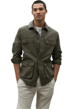 ECOALF Hombre, Chaquetas, Verde, Talla: M