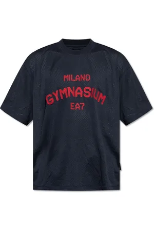 EA7 Hombre, Camisetas, Azul, Talla: L